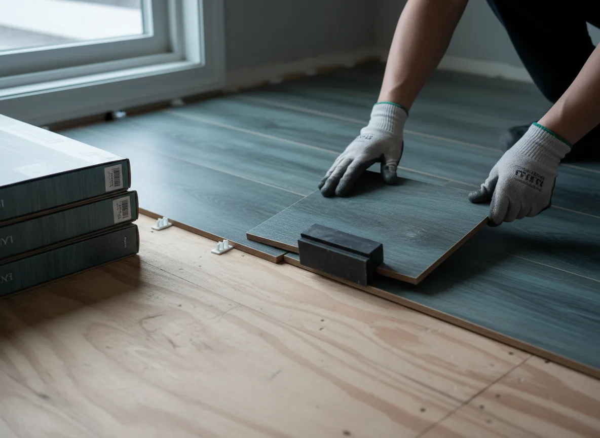 Luxury Vinyl Plank Installation company in Hayti, SD